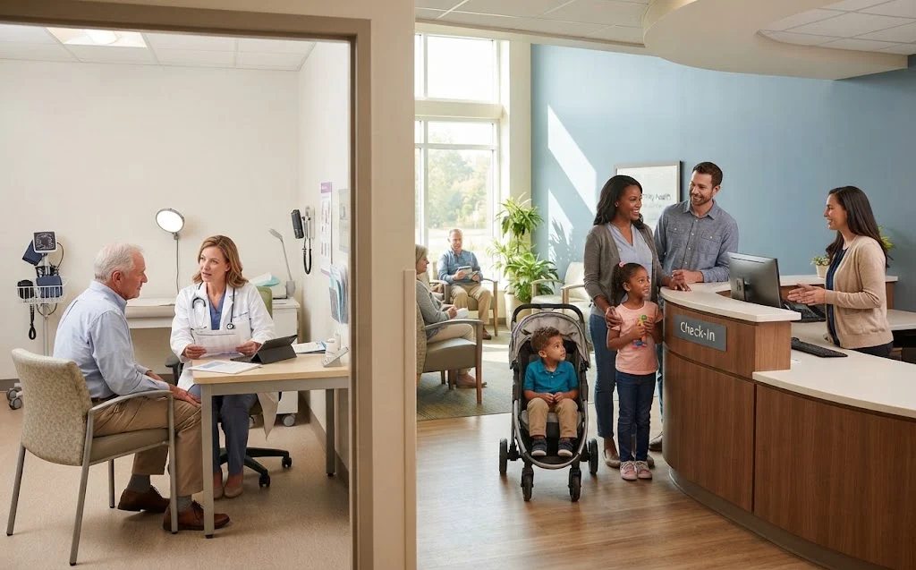 Trinity Health Jenison primary care and healthcare services
